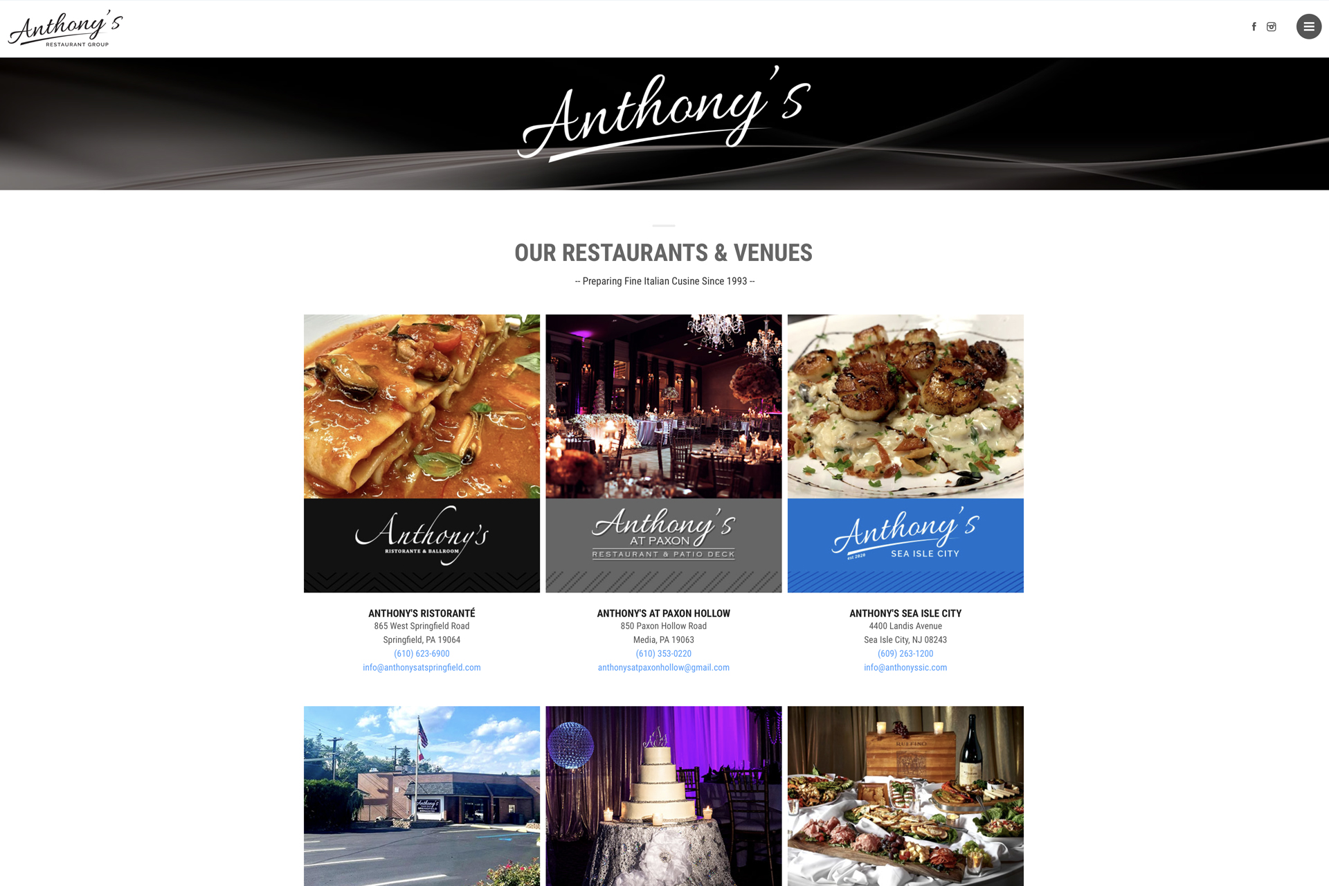 Anthony's Caterers